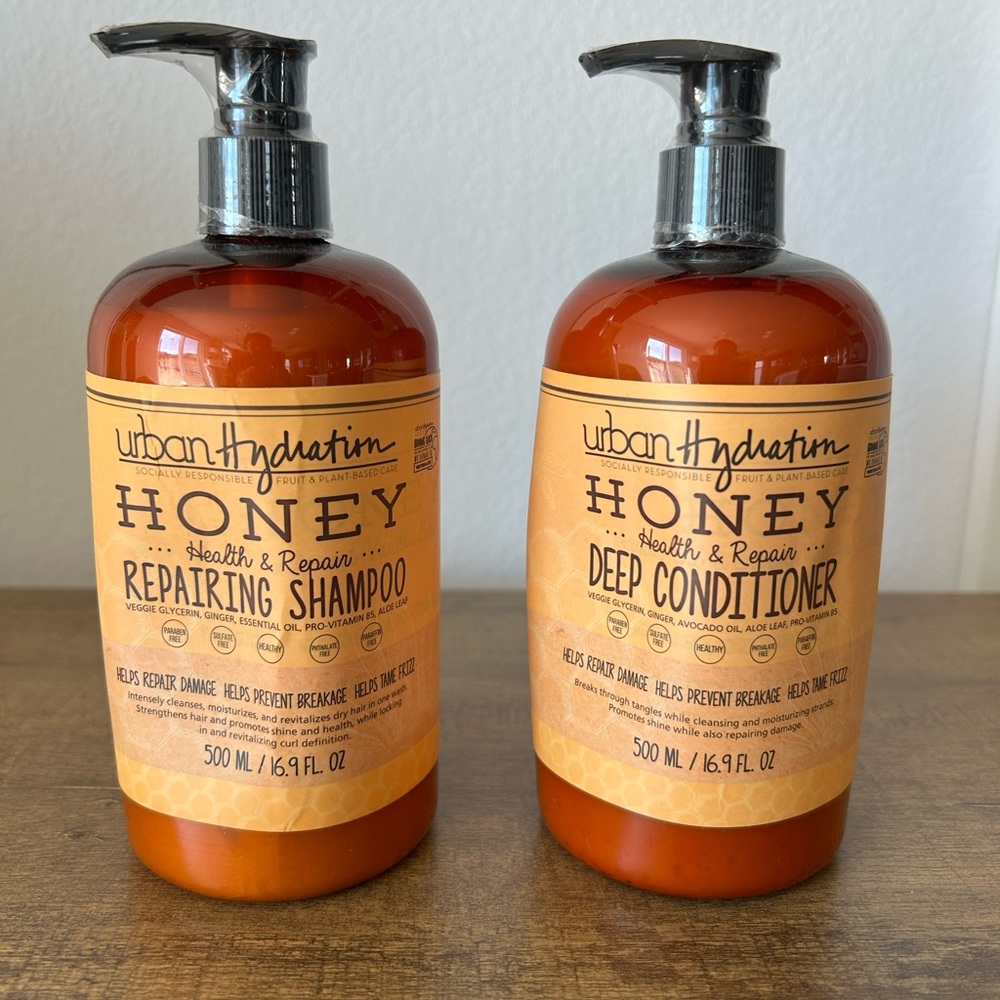Urban Hydration Honey Hair Care Set